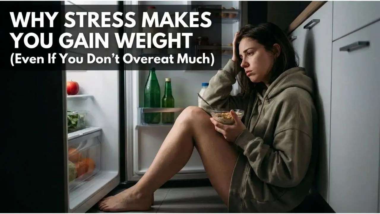 Why Stress Makes You Gain Weight (Even If You Don’t Overeat Much)